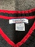 Kitestrings 100% Cotton Argyle Black Sweater Vest Size 7 - photo 3