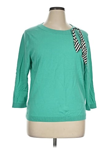Talbots 3/4 Sleeve T-Shirt (view 1)