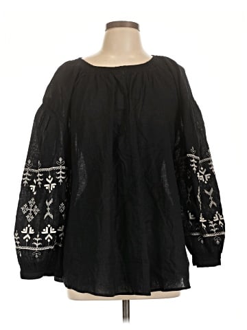 H&M Long Sleeve Blouse (view 1)