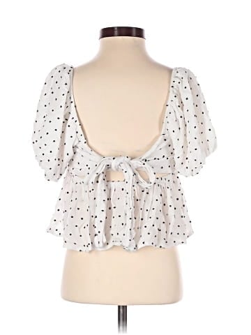 Audrey Parks x Francesca's Short Sleeve Blouse (view 2)