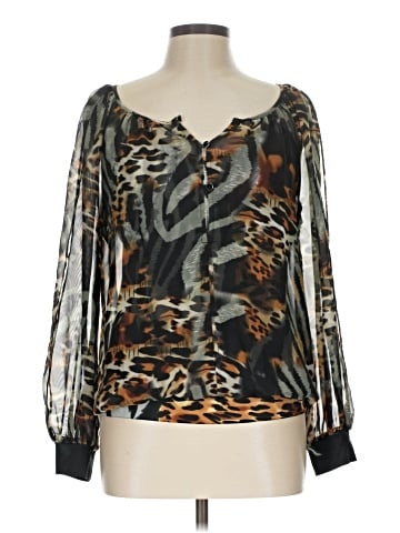 Madison Paige Long Sleeve Blouse (view 1)