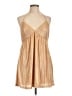 Superdown 100% Polyester Metallic Gold Cocktail Dress Size L - photo 1