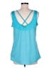 Columbia 100% Polyester Teal Tank Top Size L - photo 2