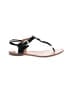 Coach 100% Leather Black Sandals Size 6 - photo 1