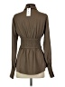 Dynamite Brown Long Sleeve Button-Down Shirt Size XXS - photo 2