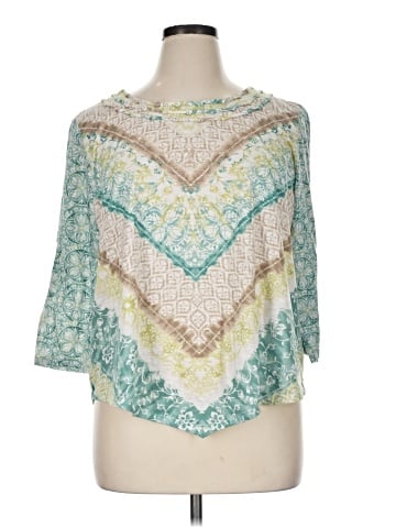 Alfred Dunner 3/4 Sleeve Blouse (view 1)