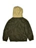 Nike 100% Polyester Color Block Green Windbreaker Size L (kids) - photo 2