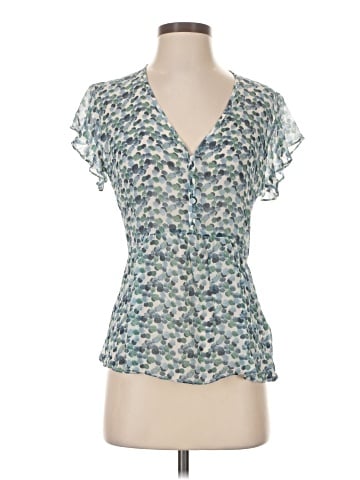 Club Monaco Short Sleeve Silk Top (view 1)