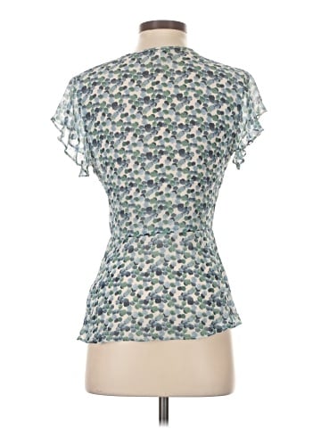 Club Monaco Short Sleeve Silk Top (view 2)