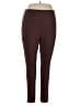 IMAN Solid Brown Active Pants Size XL - photo 1