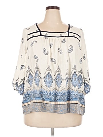Lane Bryant 3/4 Sleeve Blouse (view 1)