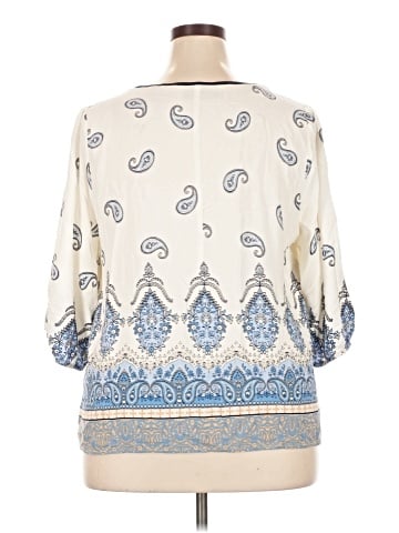 Lane Bryant 3/4 Sleeve Blouse (view 2)