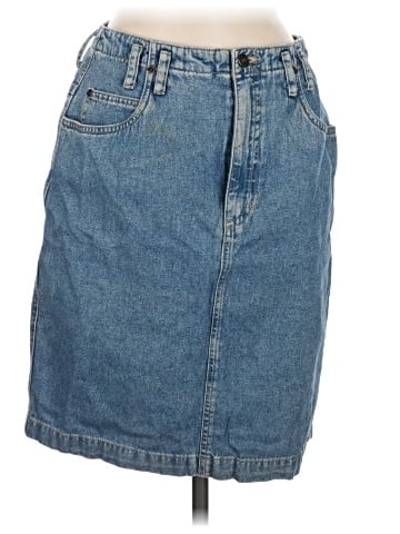Lizwear by Liz Claiborne Denim Skirt (view 1)