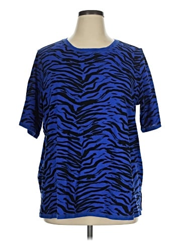 LOGO by Lori Goldstein Short Sleeve T-Shirt (view 1)