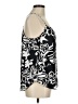 Ann Taylor LOFT 100% Polyester Black Sleeveless Blouse Size M - photo 4