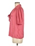 Paige Pink Short Sleeve Blouse Size M - photo 5