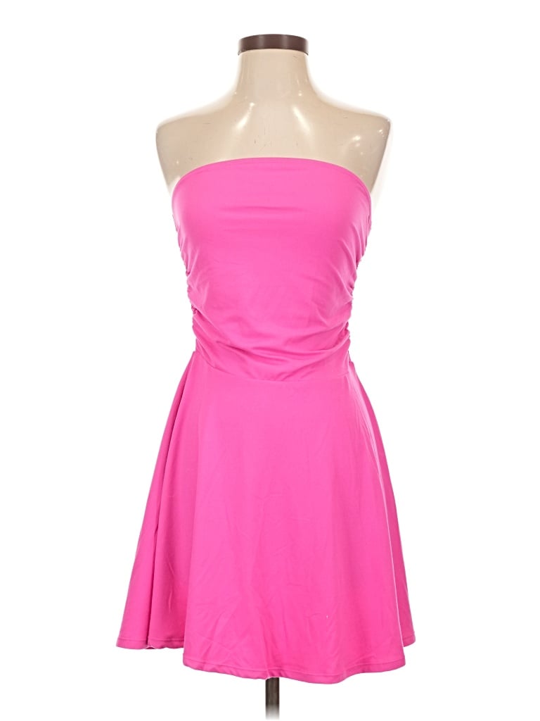 Pre-owned Ofeefan Cocktail Dress In Pink