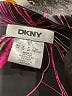 DKNY 100% Polyester Graphic Black Cocktail Dress Size 14 - photo 7