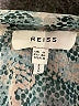 Reiss 100% Polyester Teal Sleeveless Blouse Size 4 - photo 7