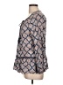 Daniel Rainn 100% Rayon Blue Long Sleeve Blouse Size L - photo 5