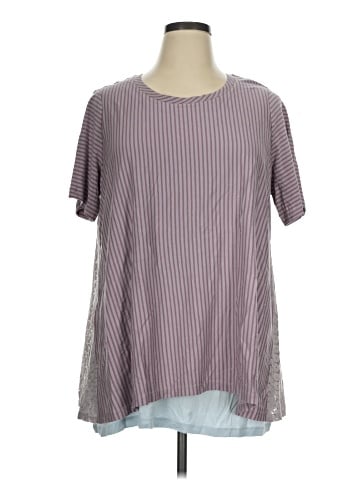LOGO by Lori Goldstein Short Sleeve T-Shirt (view 1)