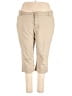 St. John's Bay Tan Khakis Size 24W - photo 1