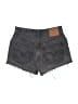 Levi's 100% Cotton Black Denim Shorts Size 25 waist - photo 2