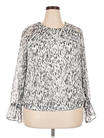 Nine West Long Sleeve Blouse (view 1)