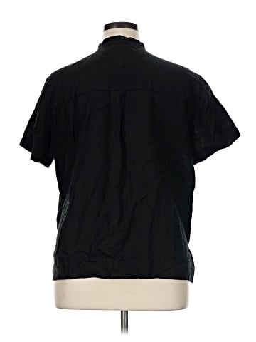 Eileen Fisher Short Sleeve Blouse (view 2)