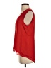 BCBGMAXAZRIA 100% Polyester Red Sleeveless Blouse Size S - photo 5