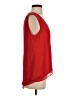 BCBGMAXAZRIA 100% Polyester Red Sleeveless Blouse Size S - photo 4