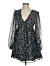 Blue Rain Paisley Blue Cocktail Dress Size XS - photo 1