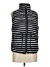 J.Crew 100% Polyester Stripes White Blue Vest Size M - photo 1