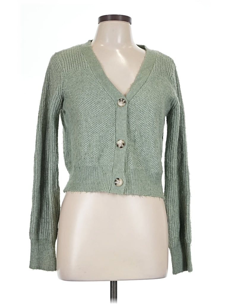 Pre-owned Sincerely Jules Cardigan Sweater In Green