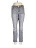 Athleta Chevron-herringbone Gray Jeans Size 10 (petite) - photo 1