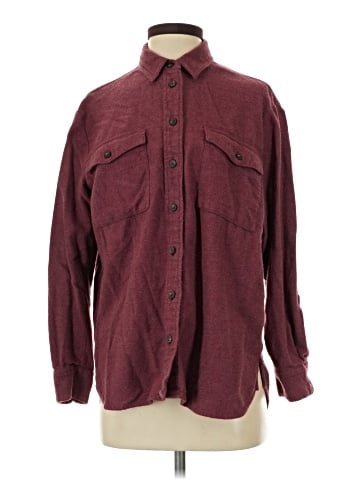 Madewell Flannel Flap-Pocket Oversized Ex-Boyfriend Shirt (view 1)