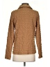 Ninety Tweed Brown Long Sleeve Blouse Size S - photo 2