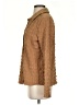 Ninety Tweed Brown Long Sleeve Blouse Size S - photo 5