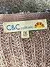 C&C California Color Block Blue Pullover Sweater Size 1X - photo 7