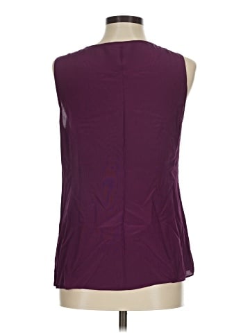 Halogen Sleeveless Silk Top (view 2)