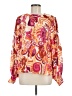 Flying Tomato 100% Polyester Orange Long Sleeve Blouse Size M - photo 1