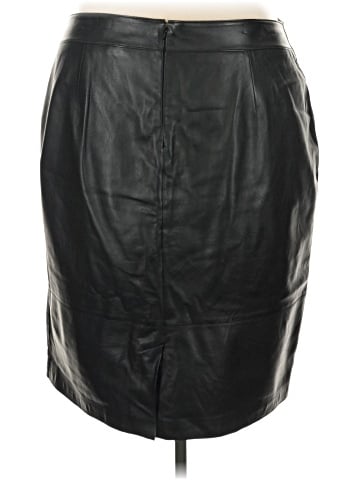 Sejour Faux Leather Skirt (view 2)