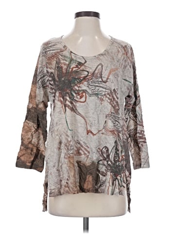 Cubism 3/4 Sleeve Top (view 1)