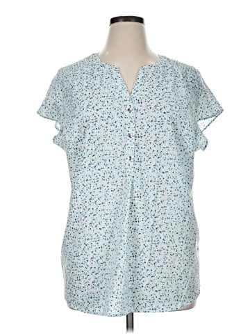 Croft & Barrow Short Sleeve Blouse (view 1)