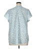 Croft & Barrow 100% Polyester Teal Short Sleeve Blouse Size 1X - photo 2