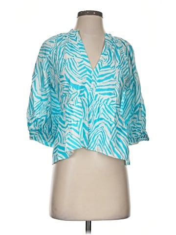 Amanda Uprichard Short Sleeve Blouse (view 1)