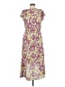Leith 100% Polyester Paisley Pink Casual Dress Size M - photo 2