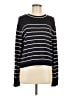 Divided by H&M Stripes Black Pullover Sweater Size M - photo 1