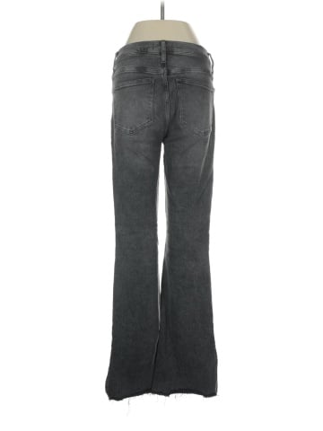 Madewell Kick Out Full-Length Jeans in Paynes Wash: Raw-Hem Edition (view 2)