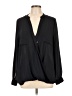 Maeve 100% Polyester Black Long Sleeve Blouse Size 10 - photo 1
